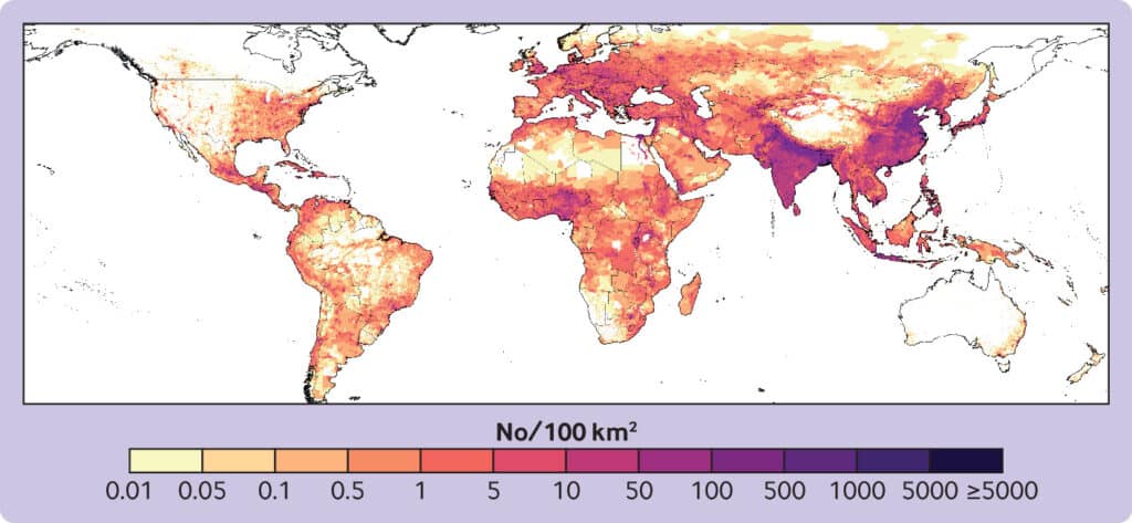 Annual Deaths Due to Fine Particulate Matter (PM2.5) and Ozone (O3), Source: BMJ 2023;383:e077784